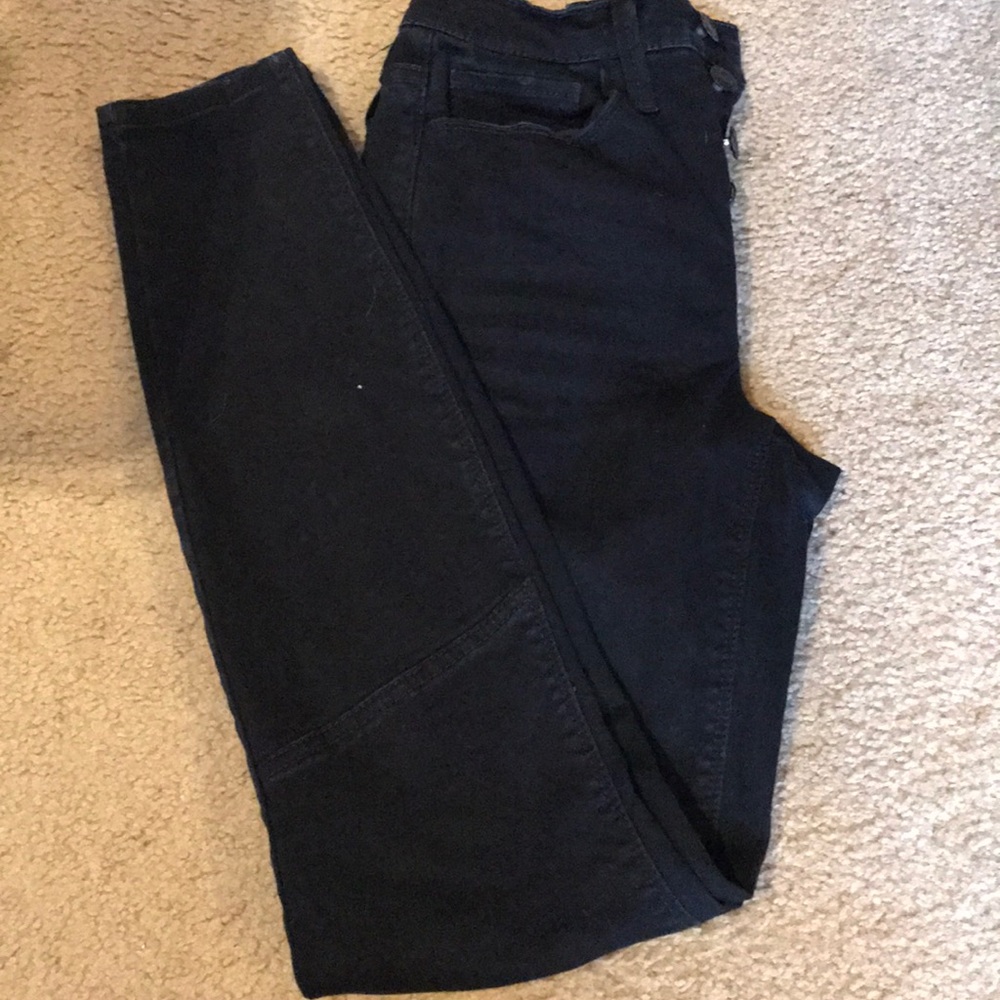 Black jeggings